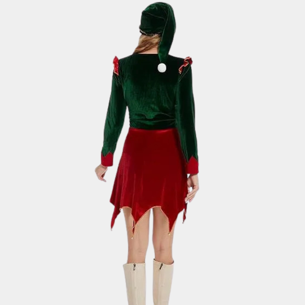 CHARLIZE - Comfortabele Kerstjurk voor Dames