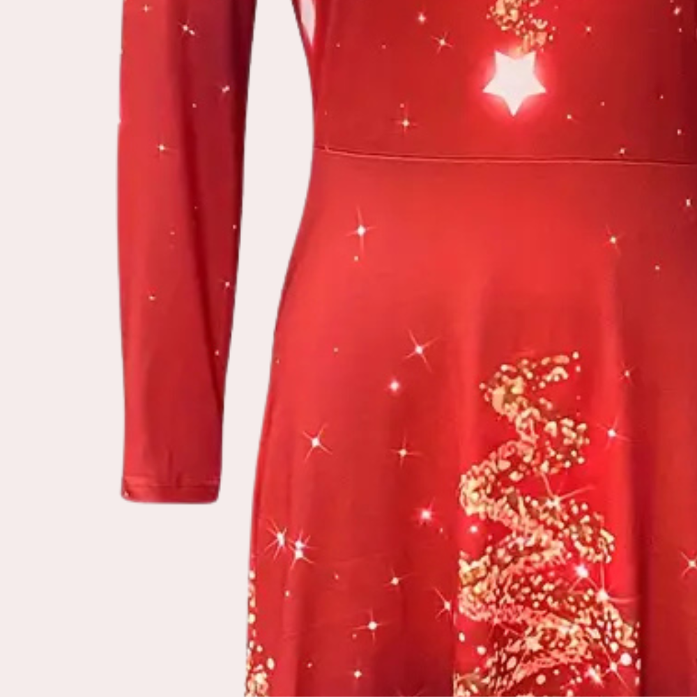 OSANA - Comfortabele Kerstjurk voor Dames