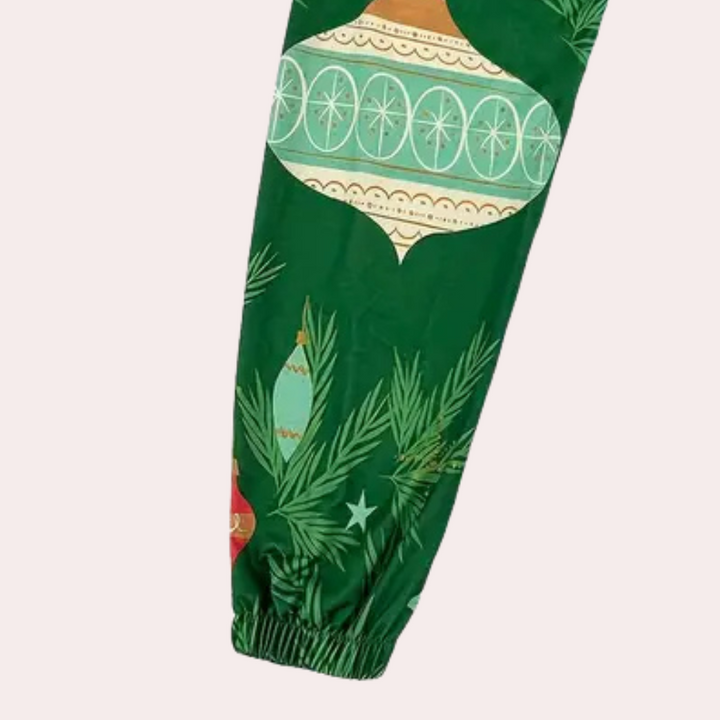 GLAUCIA - Luxe Kerst Jogger voor Dames