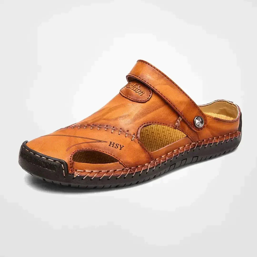 Mannen | Instapschoenen met stijlvol stikselpatroon