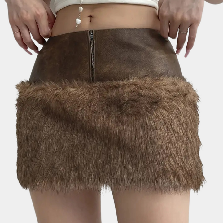 EVERLEE - Chic Bont Minirok voor Vrouwen